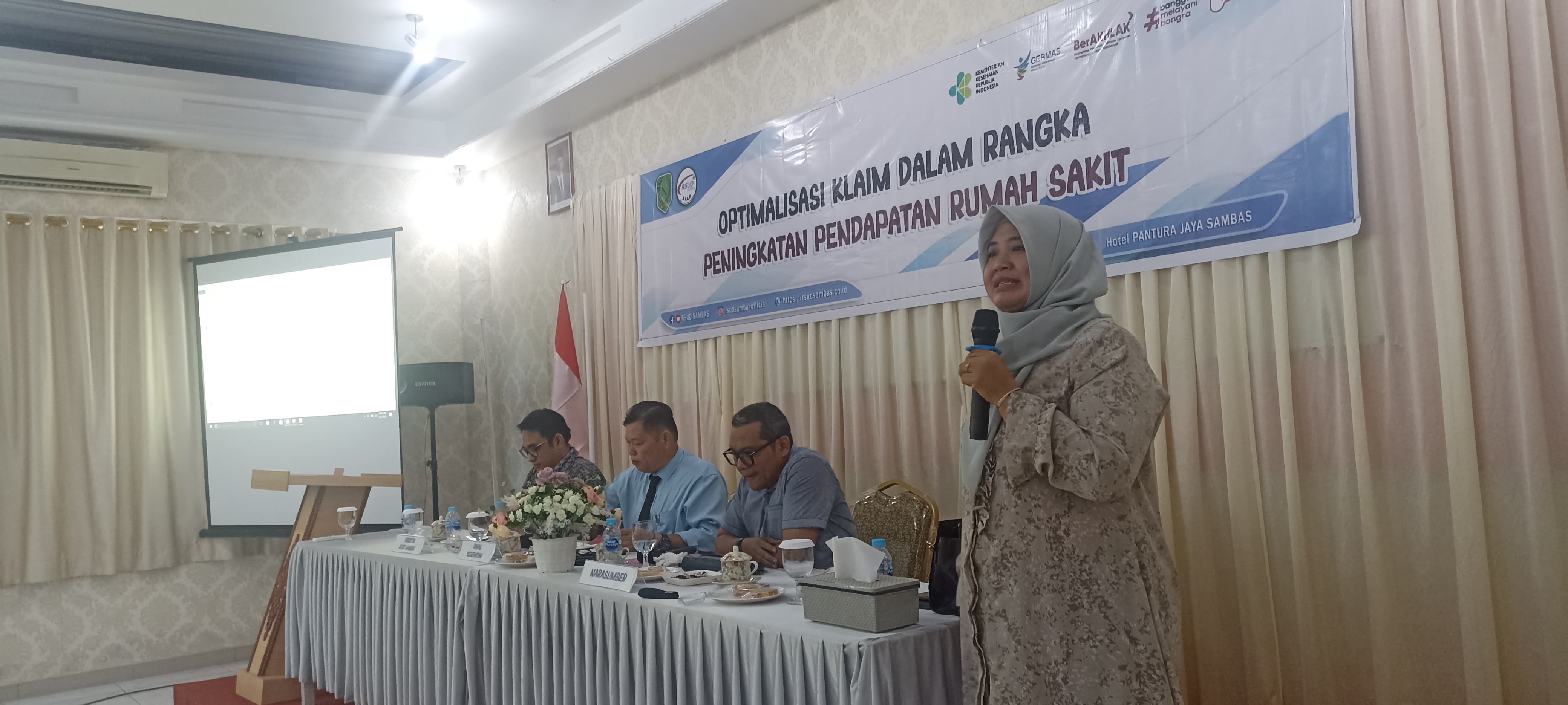 RSUD Sambas Menyelenggarakan On Job Training - Optimalisasi Klaim Dalam Rangka Peningkatan Pendapatan Rumah Sakit